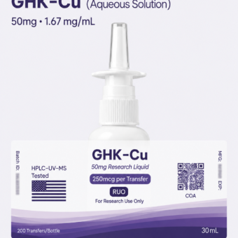 GHK-Cu copper peptide research compound