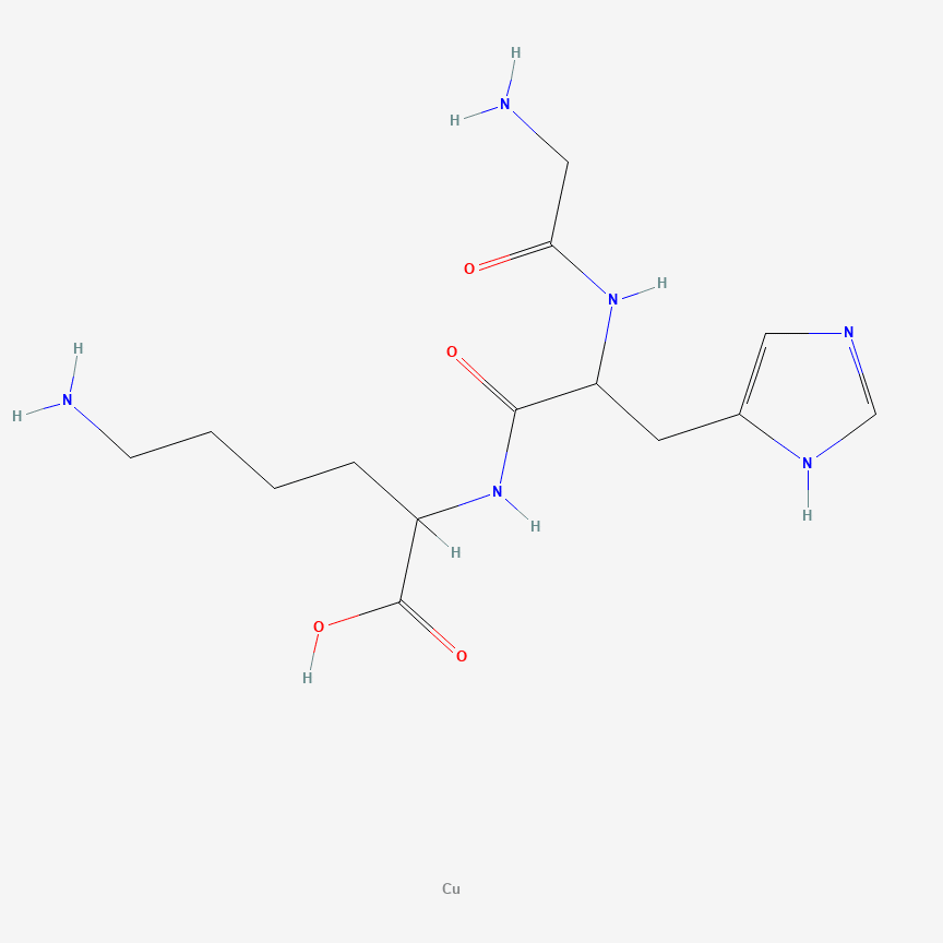 GHK-Cu copper tripeptide research peptide for laboratory research