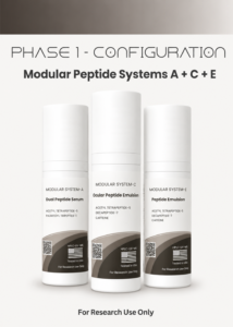 Phase 1 modular peptide system