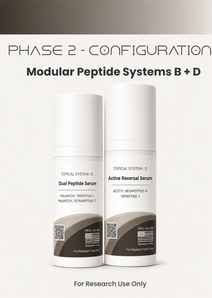 Phase 2 modular peptide system