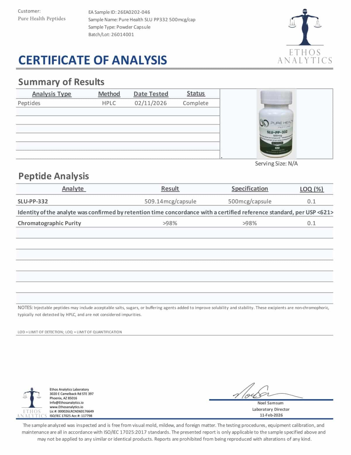 SLU-PP-332 research compound for laboratory research
