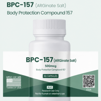 BPC-157 arginate salt research peptide
