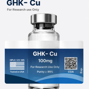 GHK-Cu copper tripeptide research peptide for laboratory research