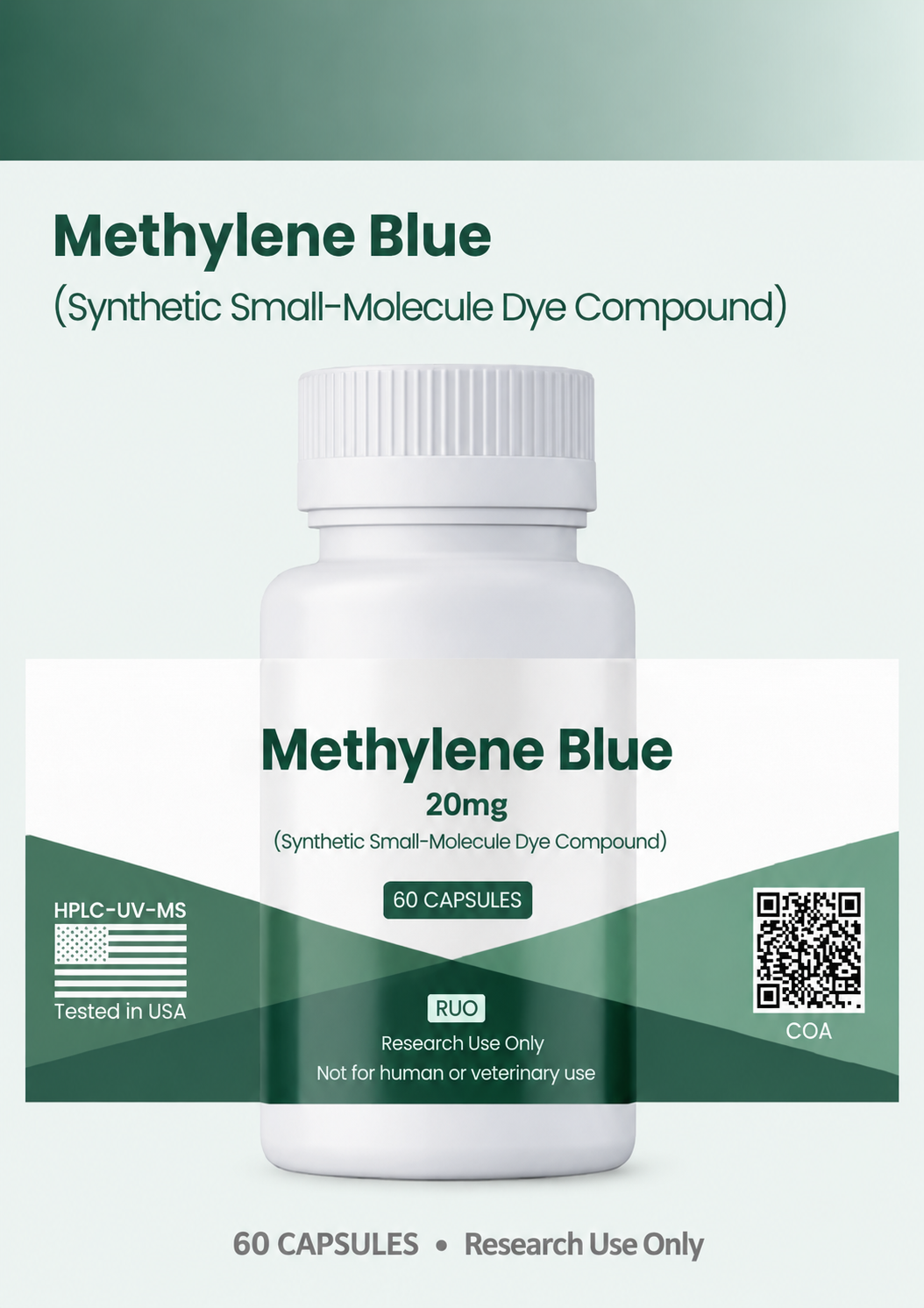 Methylene Blue research compound for laboratory research