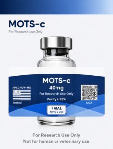 MOTS-c mitochondrial-derived peptide for laboratory research