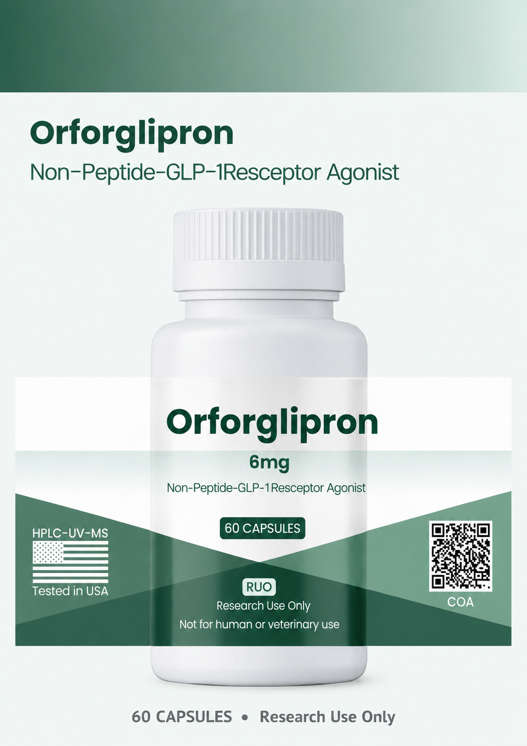 Orforglipron research compound