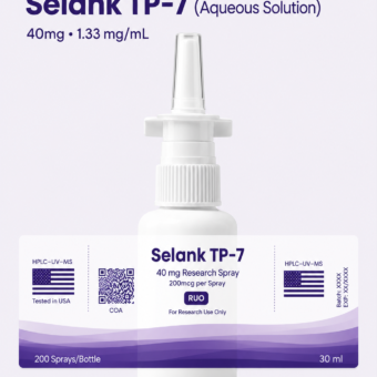 Selank TP-7 aqueous research peptide formulation