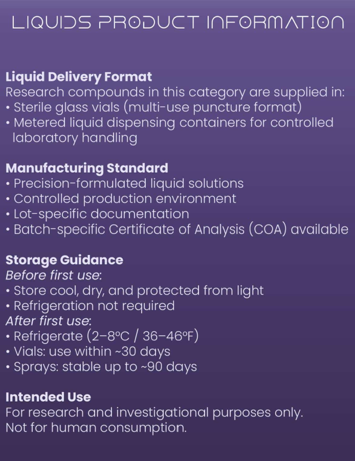 VOCUS research peptide blend